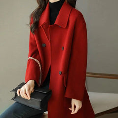 ANTONIA™  | TRENCHCOAT MIT KNÖPFEN in Rot