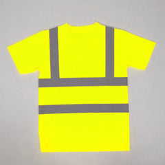 Usher - Reflektierendes Sicherheit-T-Shirt - Atmungsaktive Arbeitskleidung in Fluoreszierendes Gelb