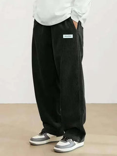 Verona Corduroy Pants in Black