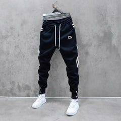 Nariko | Stylische Herren-Sweatpants in Schwarz