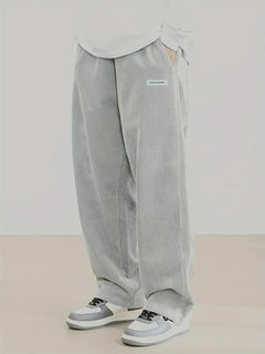 Verona Corduroy Pants in Grey