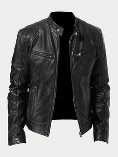 Gottfried® | Lederjacke in Schwarz
