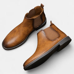 Brandino™ | Zeitlose Chelsea-Stiefel für den modernen Mann in Hellbraun