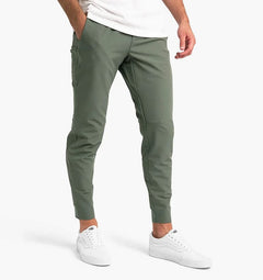 Laurits - Stretch-Hose - Hosen in Armeegrün