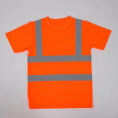 Usher - Reflektierendes Sicherheit-T-Shirt - Atmungsaktive Arbeitskleidung in Orange
