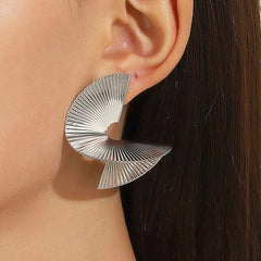 Micara - Glam Spirals - Ohrringe in Silber