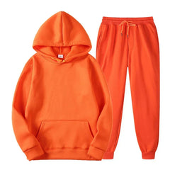 Erik | Sportiver Herren-Track­suit in Orange
