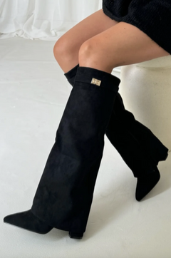 MAJA™ | Hohe Stiefel in Schwarz