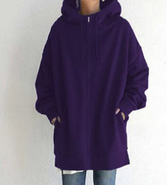 Hoodie Damen Oversize Kapuzenpullover | Lässig & Bequem in Lila