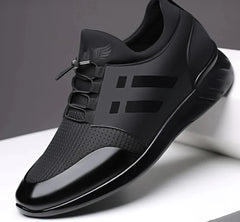 Grayson - Bequemer Orthopädischer Premium Herrenschuh in Schwarz