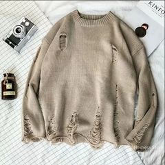 Bernadette | Klassischer und eleganter Sommerpullover in Khaki