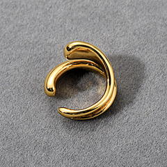 Micara - Golden Huggies - Ohrringe in Gold