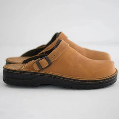 Noah | Clogs mit Schnallendetails in Beige