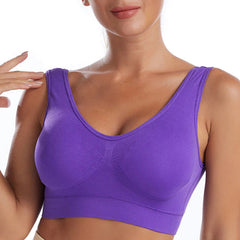 Daria - PlusTight Komfort-Anti-Saggy-BH (3er Set) in Lila