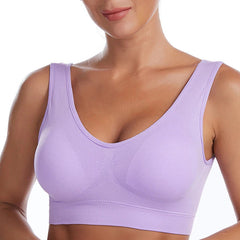 Daria - PlusTight Komfort-Anti-Saggy-BH (3er Set) in Hellviolett
