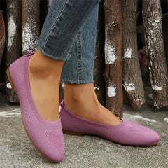 Talia® | Damenschuhe mit flachem Ausschnitt in Violett