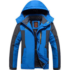Johanna | Vielseitige Skijacke mit Kapuze in Blau
