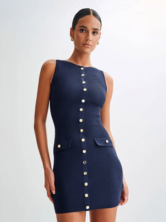 Ava | Minikleid in Navy