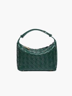 Mica gewebte Tasche in Dunkelgrün