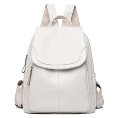 Stilvoller Damenrucksack – Funktionales, elegantes Design – Hohe Qualität in Reinweiß