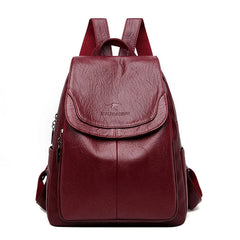 Stilvoller Damenrucksack – Funktionales, elegantes Design – Hohe Qualität in Weinrot