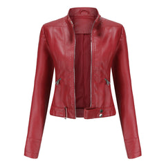 Mille - Elegante Lederjacke in Rot