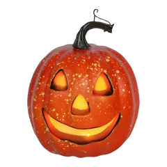 SpookSquash Halloween Kürbis-Deko – Festliche Herbstdekoration für Innen & Außen in Orange