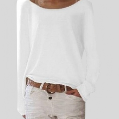 Vivy – Leichter Pullover mit klassischem Charme in Weiß