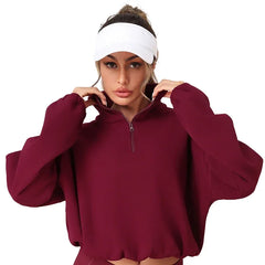 Veltra | Atmungsaktives Sweatshirt für Damen Herbst in Rot