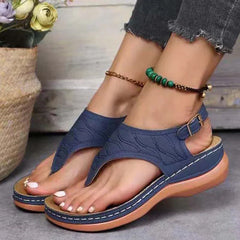 Naia® | Orthopädische Flip-Flops für Damen in Blau