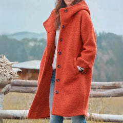 Merle - Trendige warme Jacke in Orange