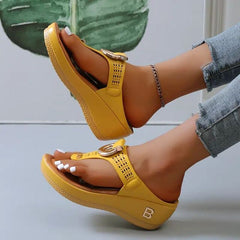 Isa - Sandalen für Damen in Gelb