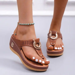 Isa - Sandalen für Damen in Braun