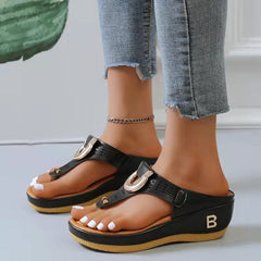 Isa - Sandalen für Damen in Schwarz