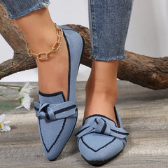 Philippa® | Elegante Loafer-Flats für Mode in Blau