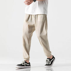Yoko | Bequeme Japanische Hose in Beige