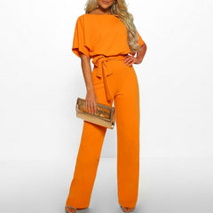 Elva - Eleganter Jumpsuit in Orange