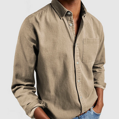 Max | Premium Casual Hemd in Khaki