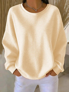 Xanthea - Softtouch-Langarmshirt in Aprikose