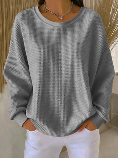 Xanthea - Softtouch-Langarmshirt in Grau