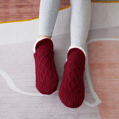 WoolSteps - Bequeme Thermosocken für die ganze Familie in Rot