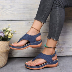 Aniek - Orthopädische Sandalen im Trend in Blau
