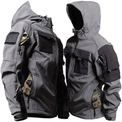 Frederik - Winddichte Jacke in Grau