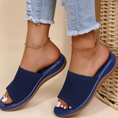Atmungsaktive Sommerschuhe für Damen | Bequem in Blau