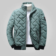 Atmungsaktive Warme Winterjacke - Viktor in Hellgrün