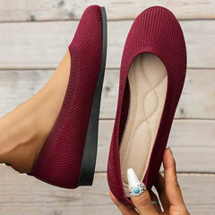 Angela | Rutschfeste atmungsaktive Schuhe™ in Rot