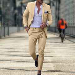 Karl®️™ | ELEGANTER HERRENANZUG in Beige