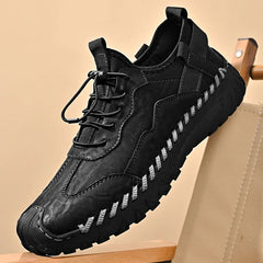 Bequeme Turnschuhe für Männer - Yves in Schwarz