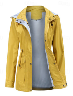 Bequeme und warme Jacke für Frauen - Meike in Gelb