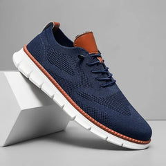 Mark | Herren Komfort Walking Sneaker in Blau